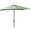 Blokhus parasol 3x3 m u/tilt grøn