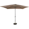 Blokhus parasol 3x3 m u/tilt taupe