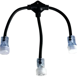 Blue Electric Flex-Line T-splitter