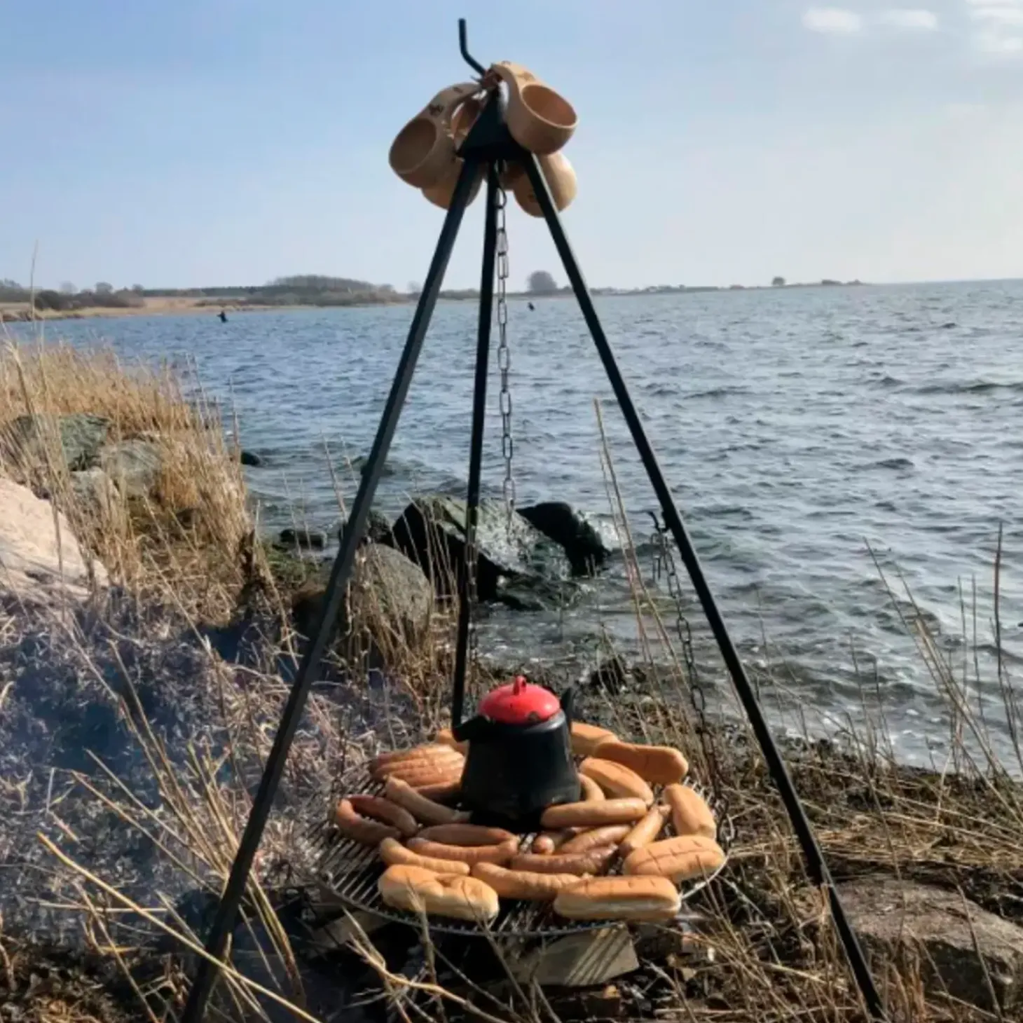 Bon-Fire basis bålsæt med gryde