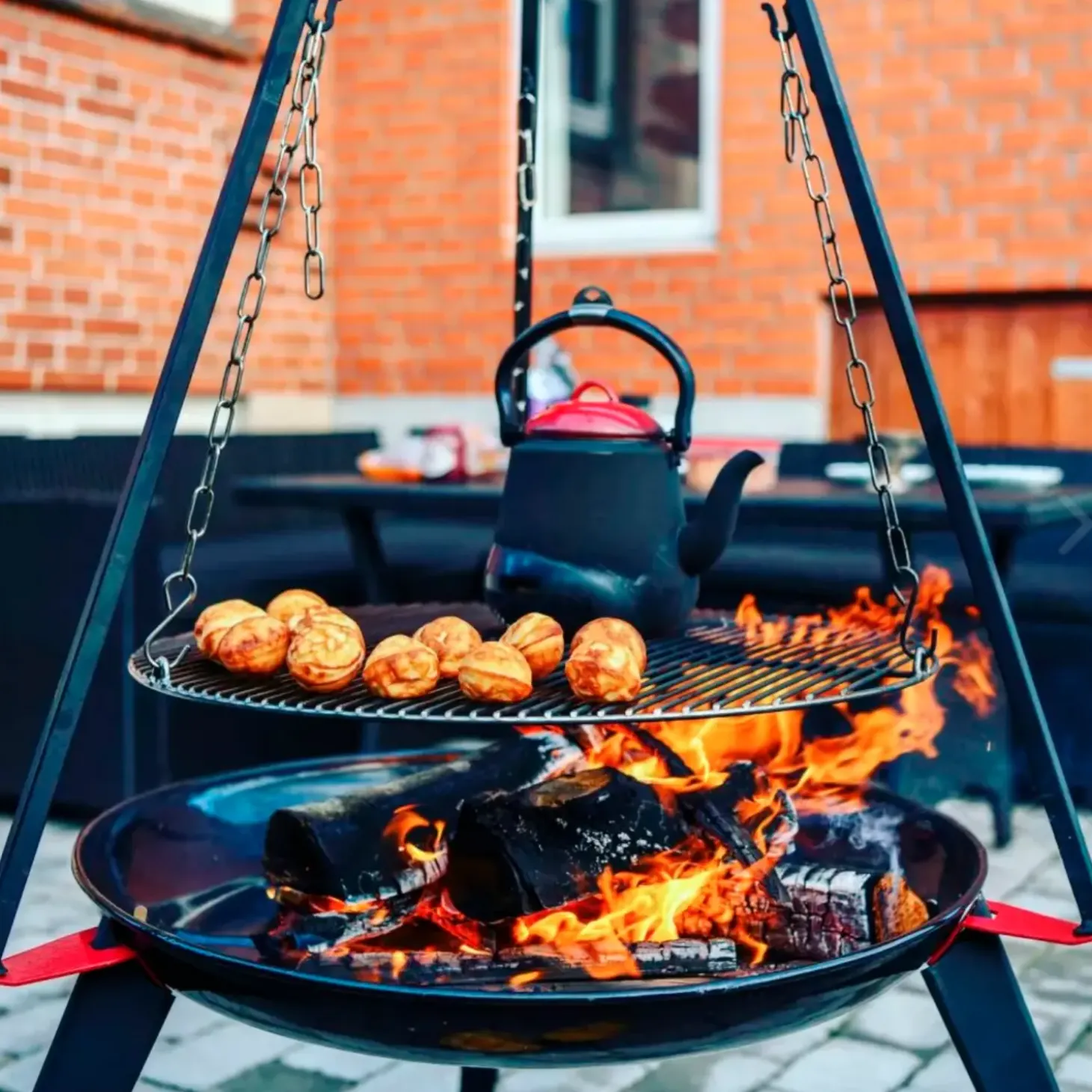 Bon-fire bålfad i stål, 2 mm - ø70