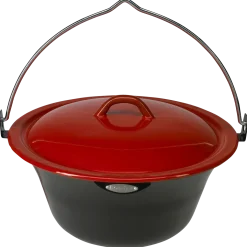 Bon-fire gryde 15 l, sort emalje