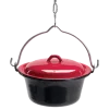 Bon-fire gryde 6 l, sort emalje