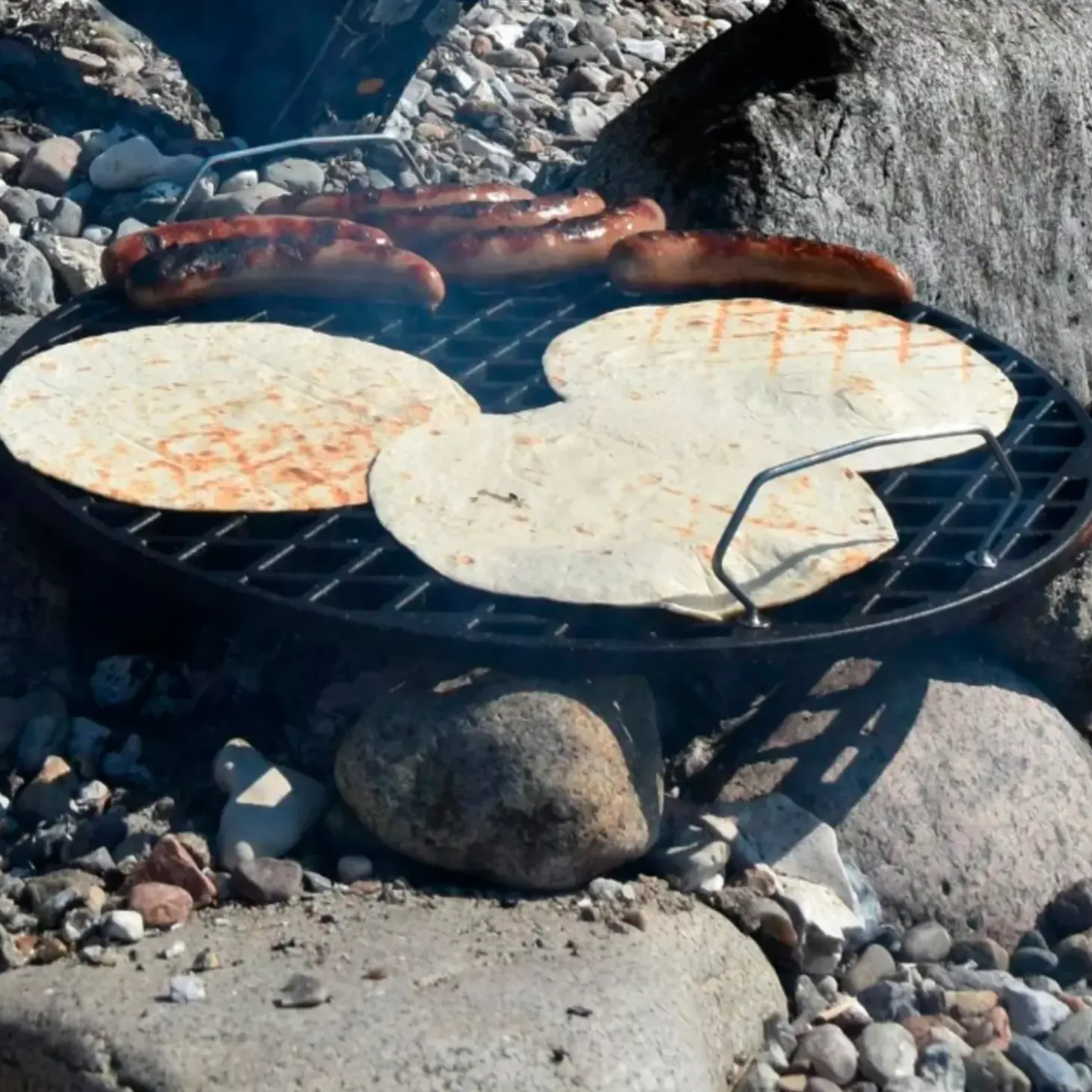 Bon-fire gryde 6 l, sort emalje