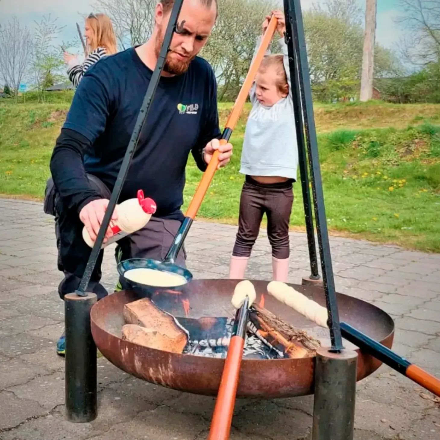 Bon-fire poptop - emalje, ø 28 cm