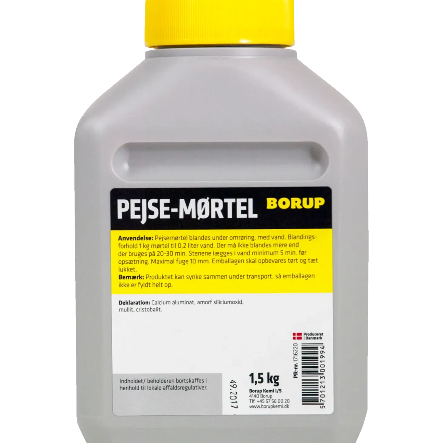 Borup pejsemørtel 1,5 kg