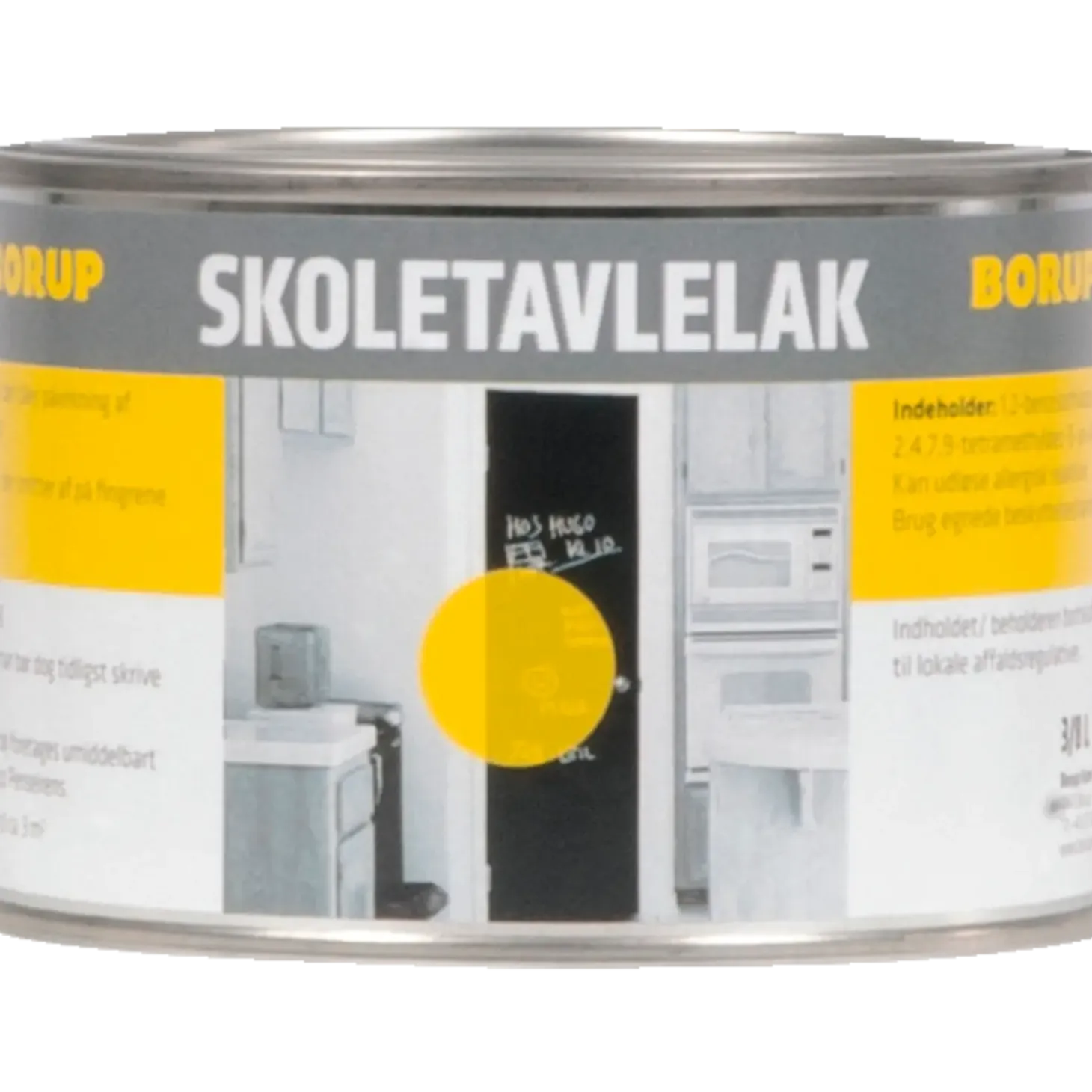 Borup skole/tavlelak sort 375 ml