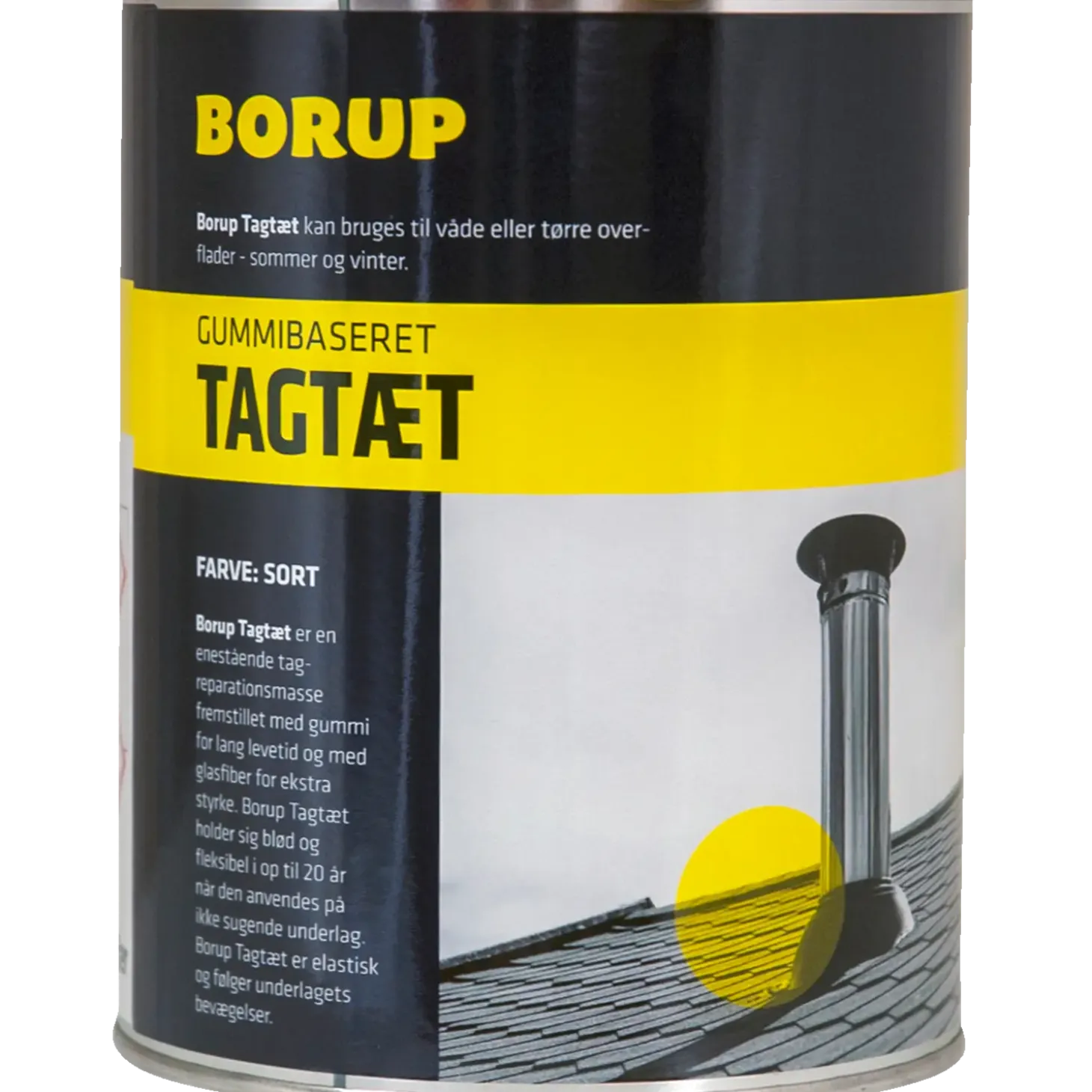 Borup tagtæt sort 1kg