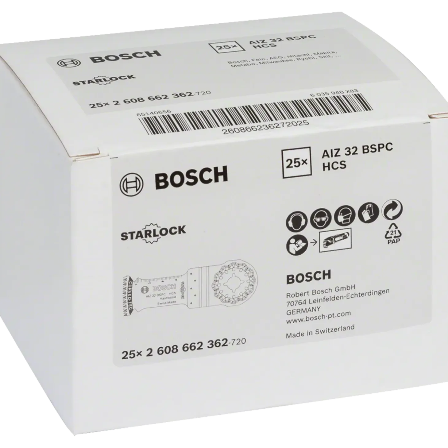 Bosch AIZ 32 BSPC-klinge til multicutter