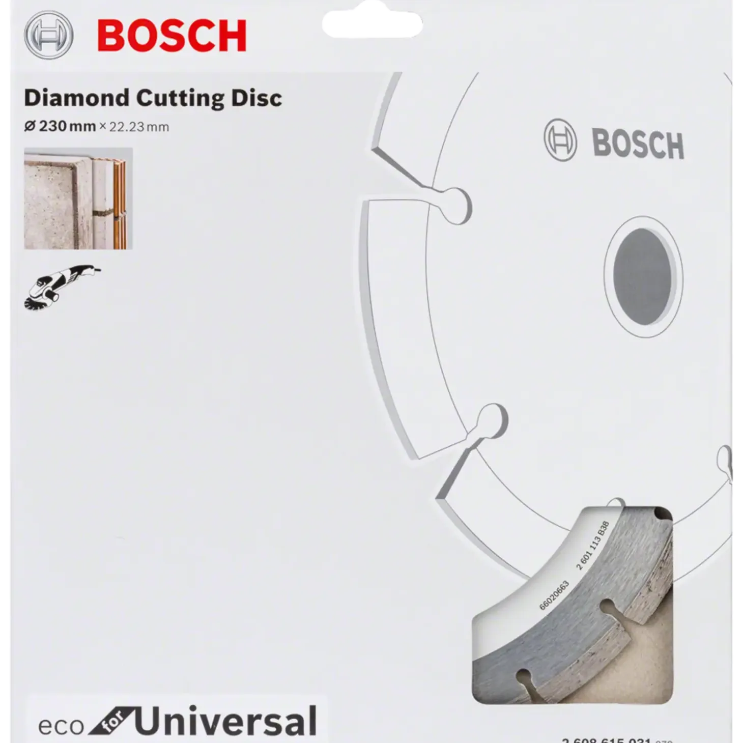 Bosch Diamantskæreskive ECO for Universal