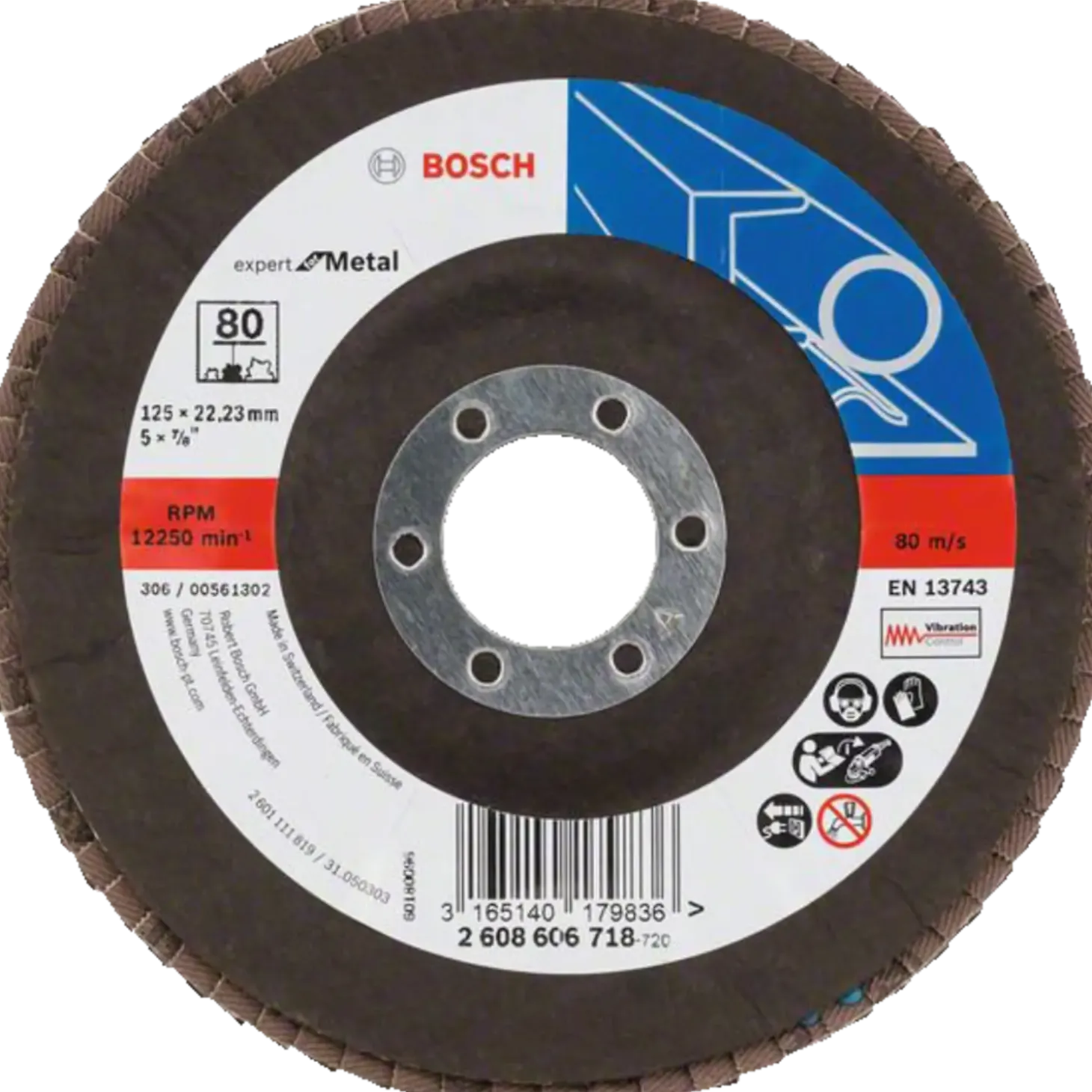 Bosch Expert til Metal X551 slibeskive Ø125 mm K60