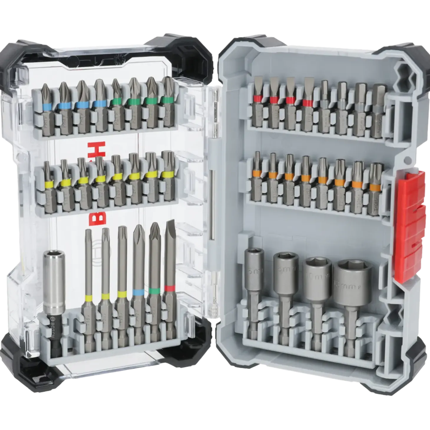 Bosch Extra Hard skruebitsæt, display, 43 dele