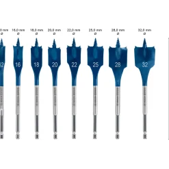 Bosch fladfræseborsæt selfcut