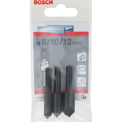 Bosch Forsænkersæt med 3 dele, 6-8 mm