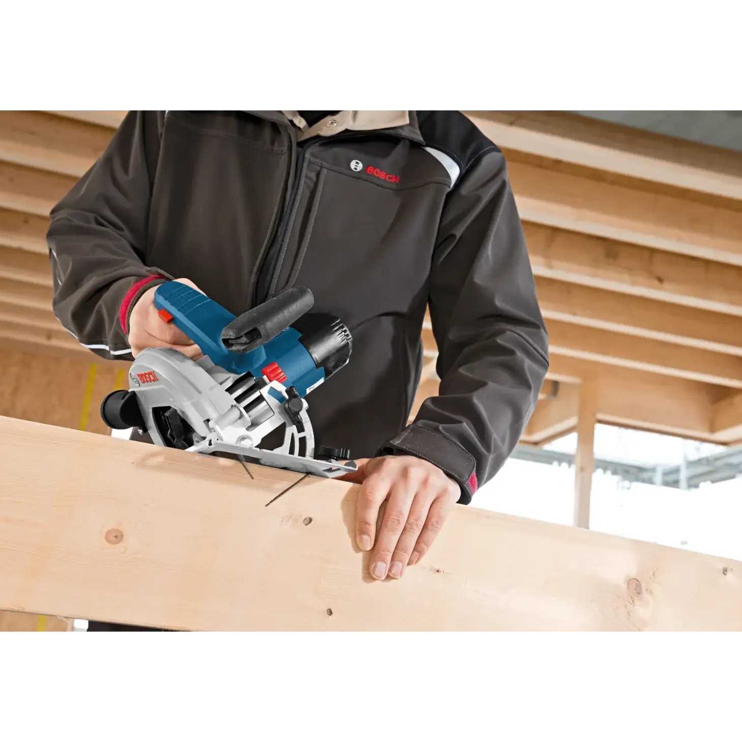 Bosch GKS 18V-57 18V rundsav solo