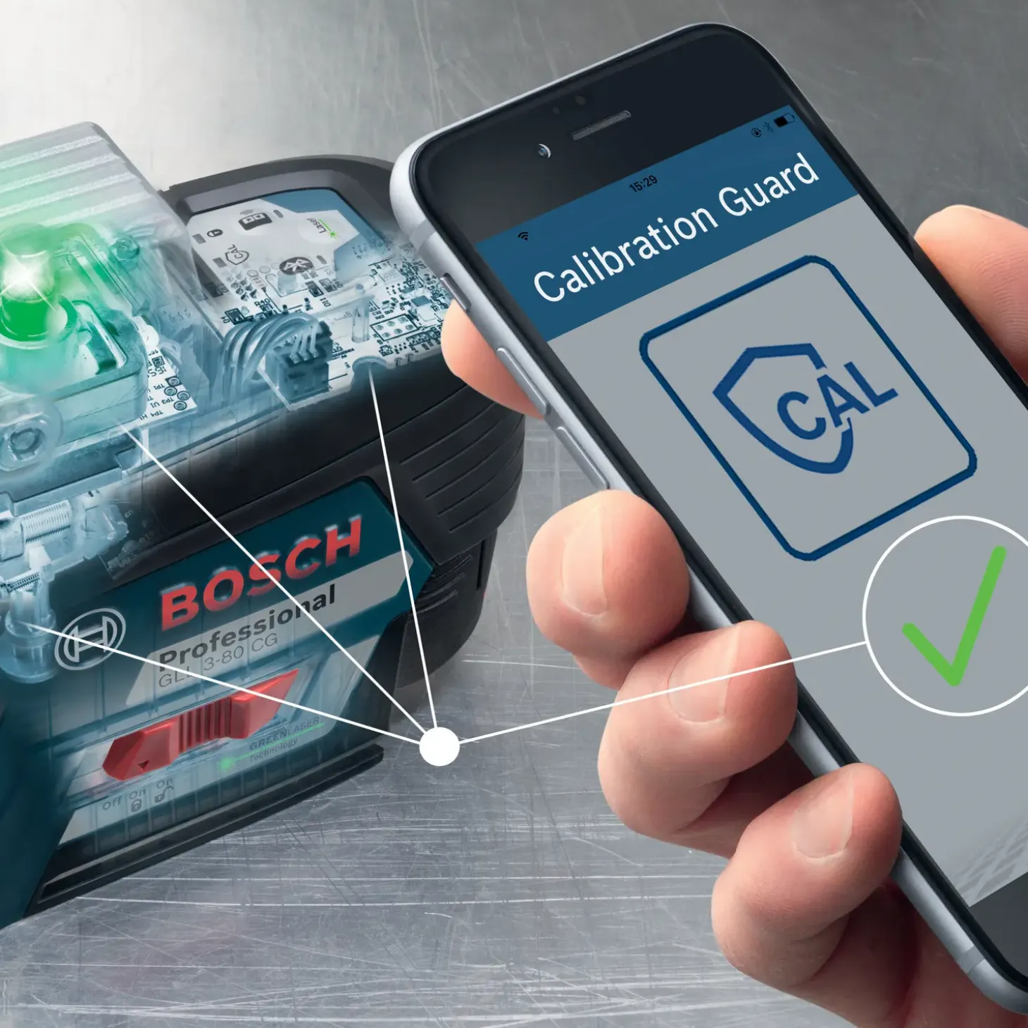 Bosch GLL 3-80 CG linjelaser
