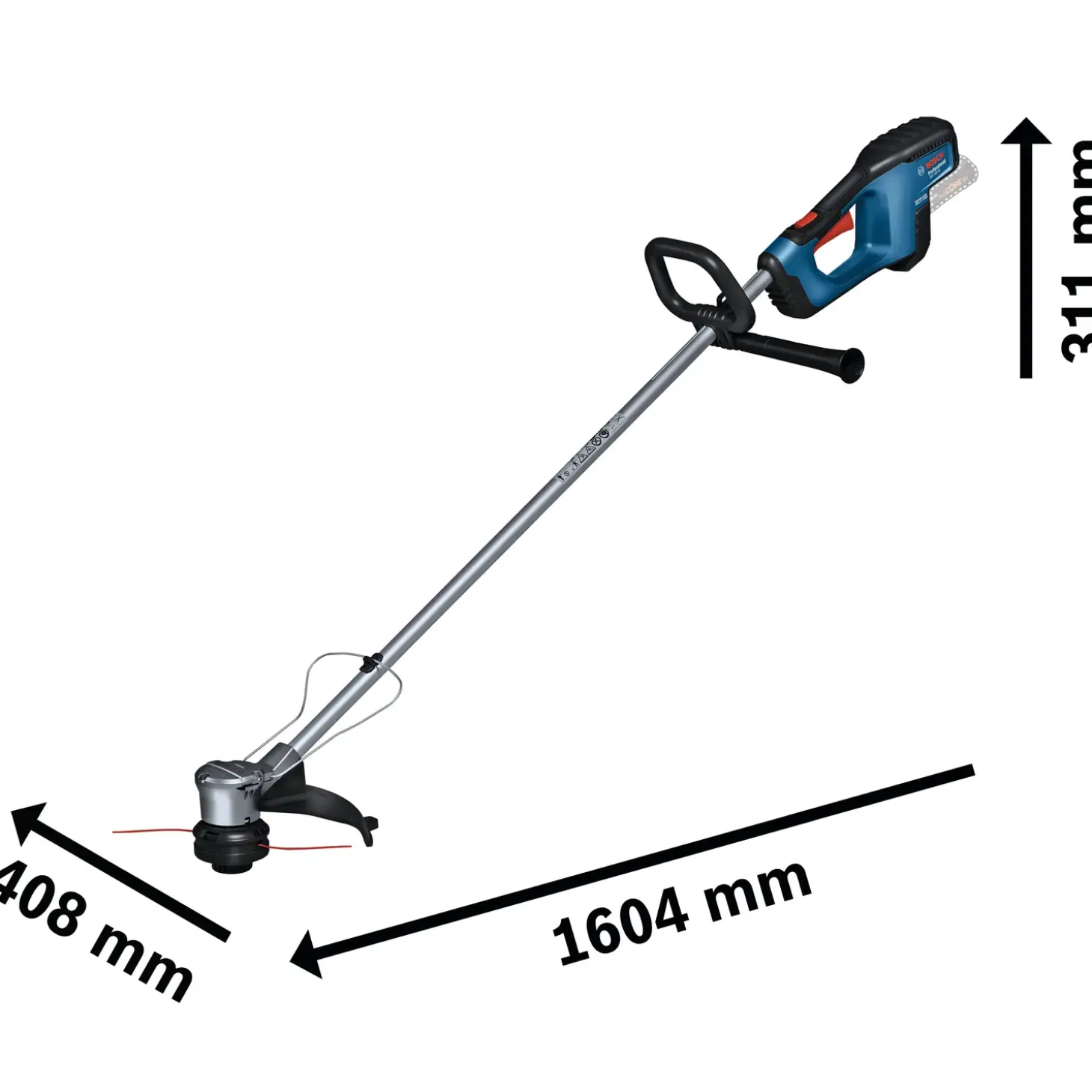 Bosch GRT 18V-33 18V græstrimmer Ø33 cm solo