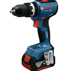 Bosch GSB 18V-65 slagboremaskine 2x5Ah batteri og L-BOXX
