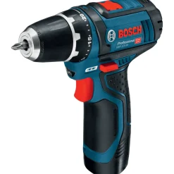Bosch GSR 12V-15 akku bore-skruemaskine 2 x 2,0 Ah batterier og lader