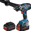 Bosch GSR 18V-150 C bore-/skruemaskine 2X8 Ah batteri, lader og L-BOXX