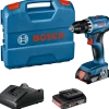 Bosch GSR 18V-45 inkl. 2x2,0 Ah batteri og lader