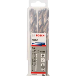 Bosch HSS-G metalbor DIN 338 Ø1x34 mm 2 stk.