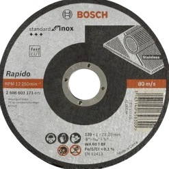 Bosch Inox-Rapido skæreskive Ø125/22,23 mm