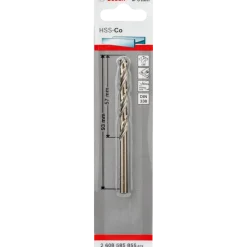 Bosch Metalbor HSS-Co, DIN 338 2x49 mm