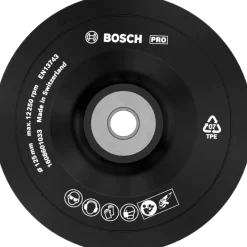 Bosch PRO bagskive, blød, 125 mm, M14, blød