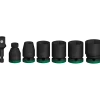 Bosch PRO Impact Socket Set med adapter, 1/2", standard, 7 stk.