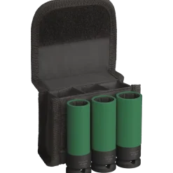 Bosch PRO Impact Socket Set med PET-dæksler, 1/2", ekstra dyb, 3 stk.