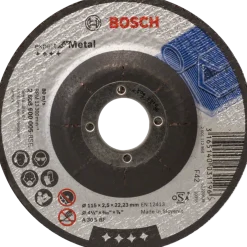 Bosch PRO Metal Stone limet skæreskive, 115x2,5x22,23 mm, m/forsat center
