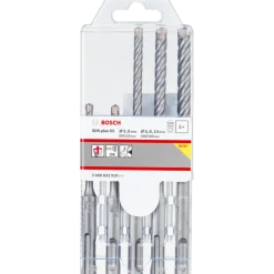 Bosch PRO SDS plus-5X hammerbor sæt, 5/6/6/8/10 mm, 5 pcs
