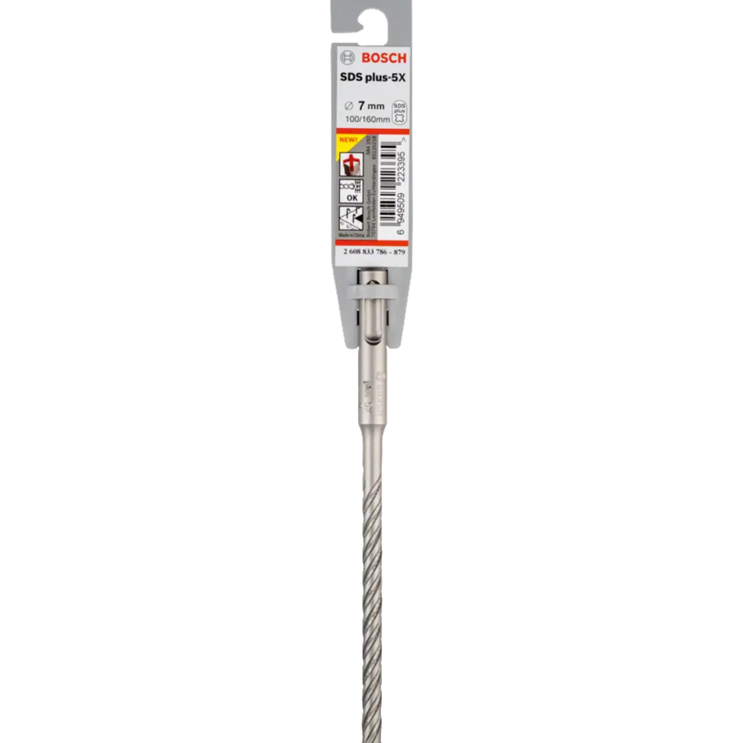 Bosch PRO SDS plus-5X hammerbor, 7x100x160 mm