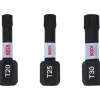 Bosch PRO Torx slagbit, 3 stk.