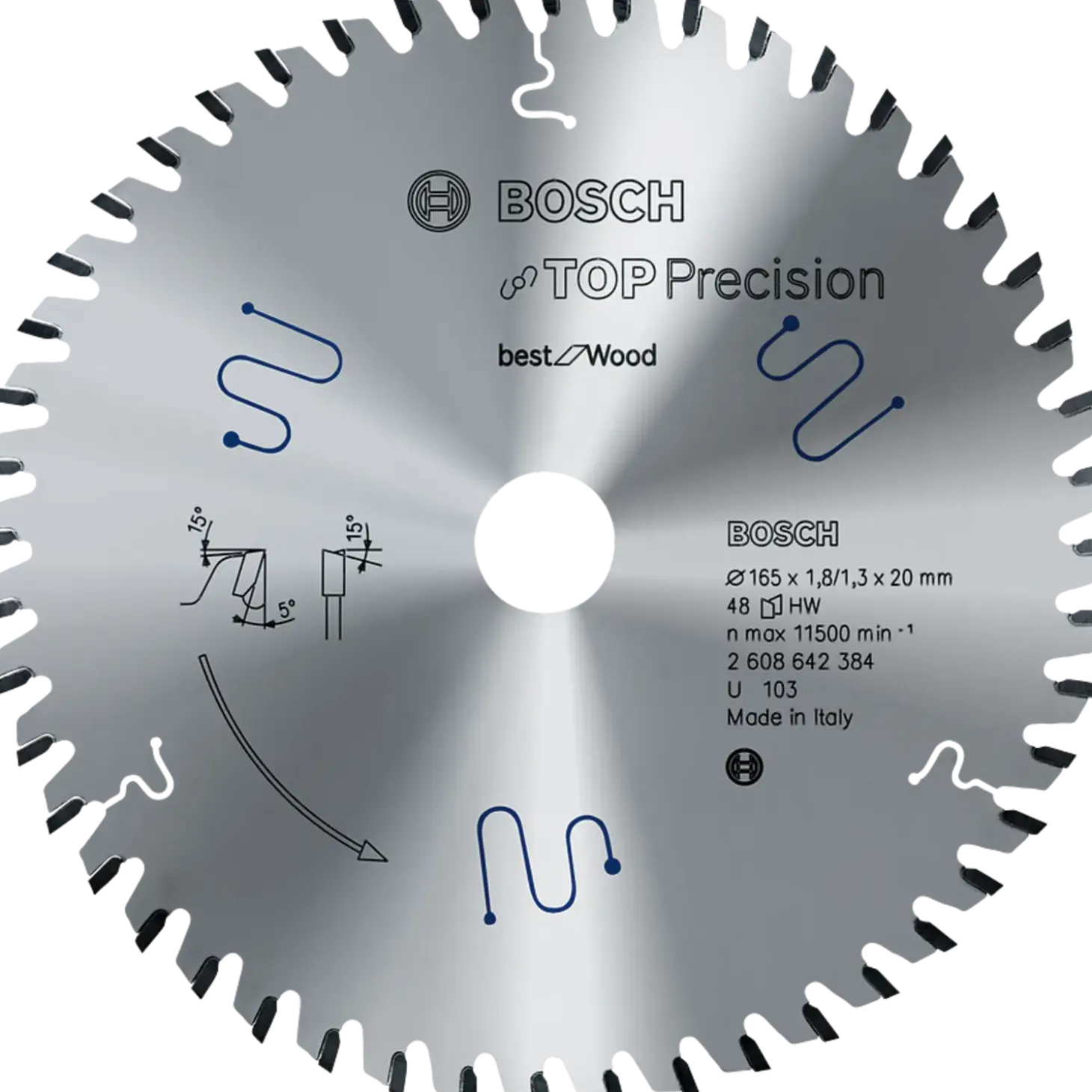 Bosch Rundsavsklinge Top Precision Best for Wood