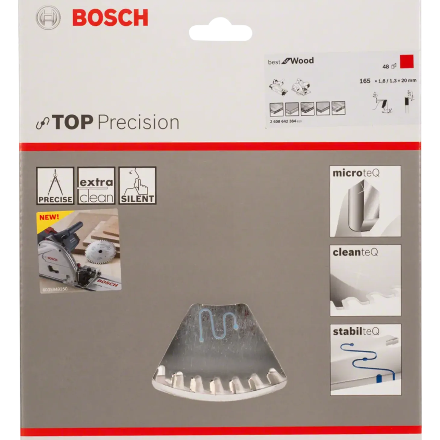 Bosch Rundsavsklinge Top Precision Best for Wood