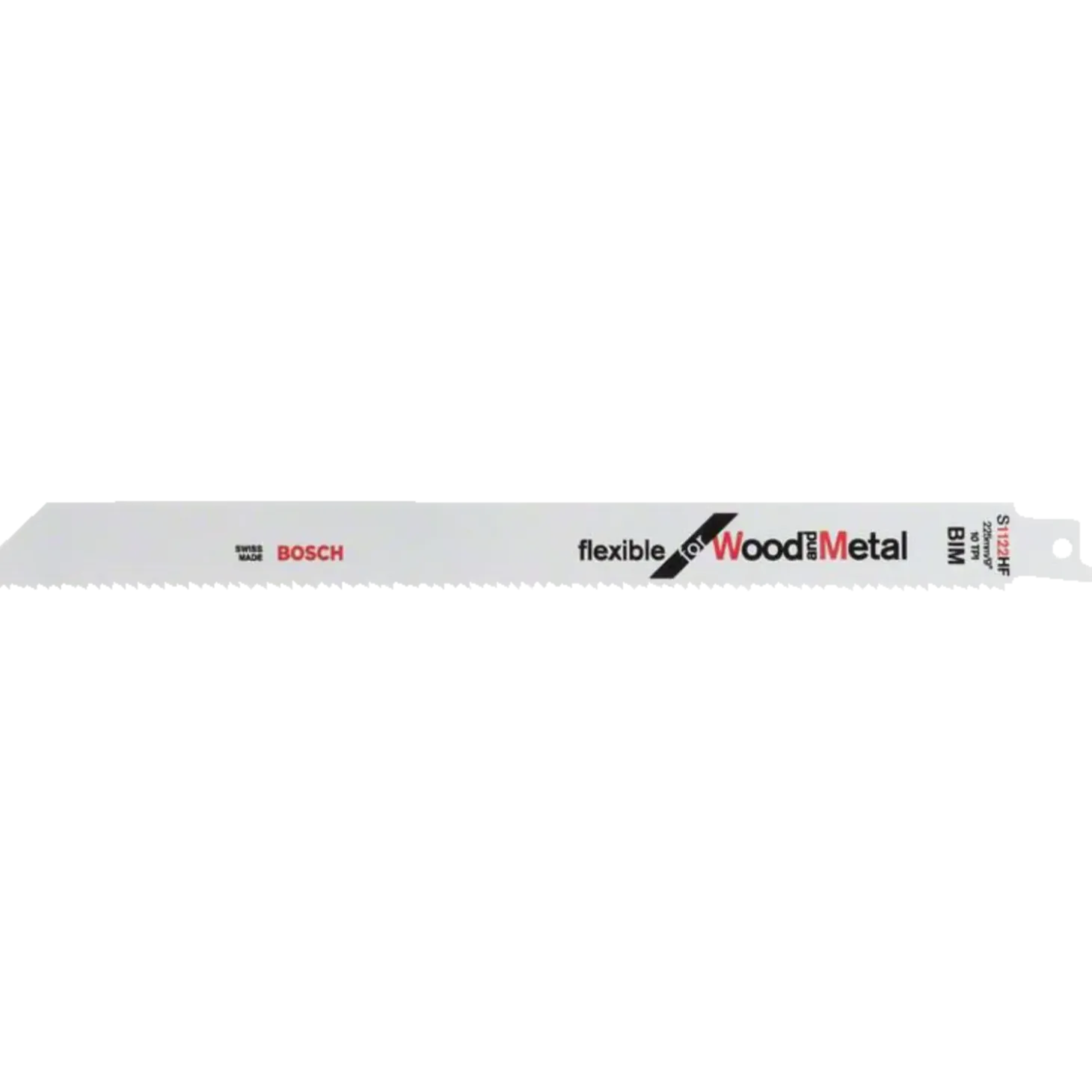 Bosch S 1122 HF bajonetsavklinge flexible metal 225 mm 5 stk
