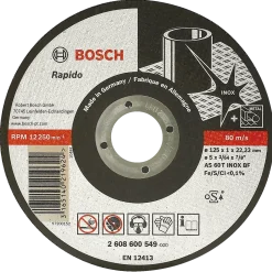 Bosch skæreskive Rapido til rustfristål og metal Ø125 mm
