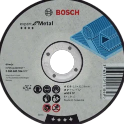 Bosch skæreskive til metal Ø125X2,5 mm
