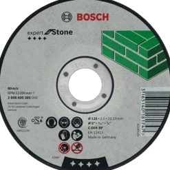 Bosch skæreskive til sten Ø125X2,5 mm., korn 24