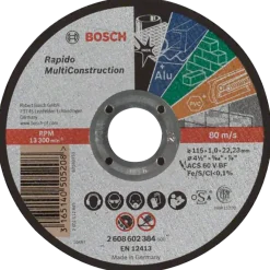 Bosch skæreskive 115x1,0x22.23 mm
