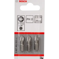 Bosch Skruebit, PH2 ekstra hård 25 mm
