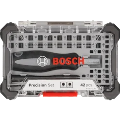 Bosch Skruebitsæt med stor præcision, 42 stk.