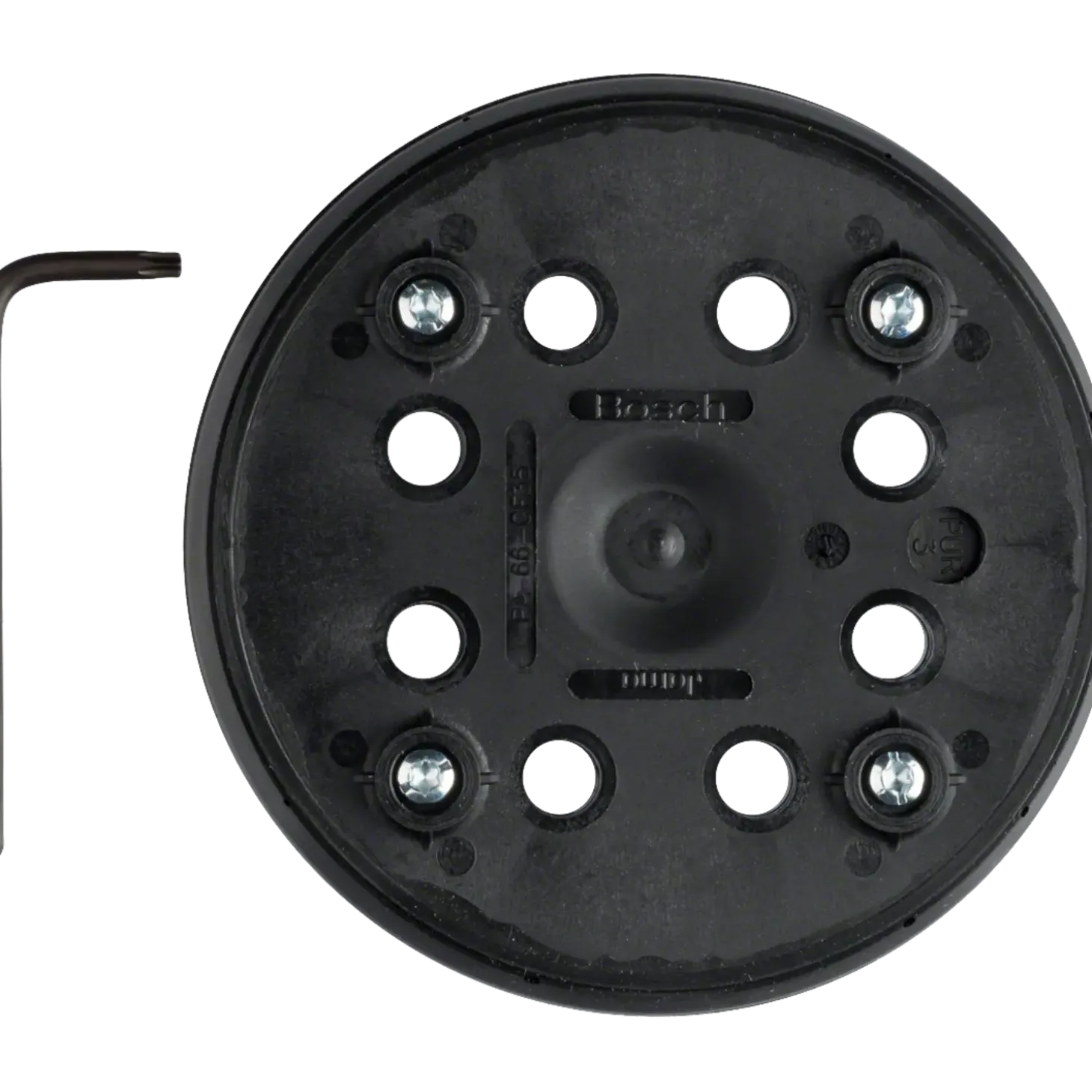 Bosch Slibetallerken Ø125 mm 8 huller