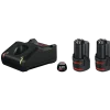 Bosch startsæt 2x GBA 12V 3.0Ah + hurtiglader