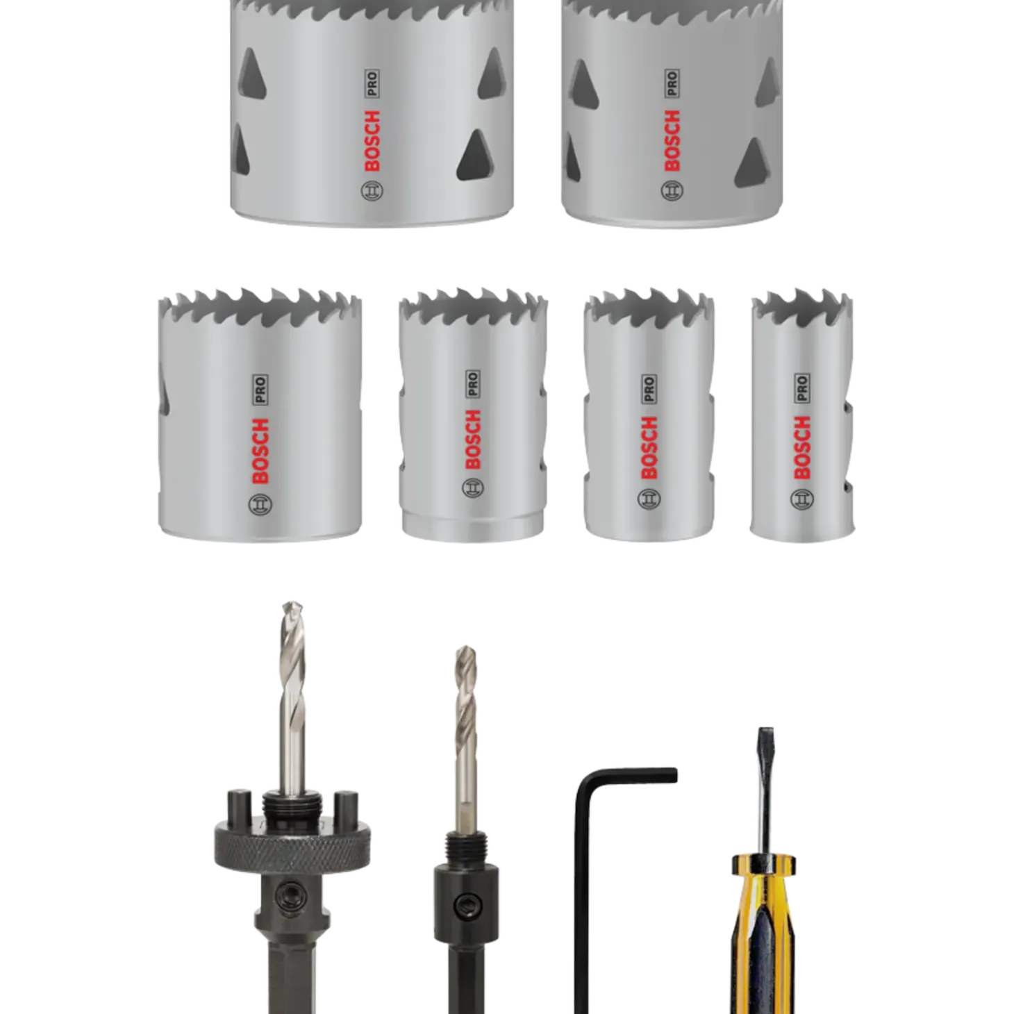 Bosch ST Multi Bimetal hulsavsæt 15 dele 19-76 mm