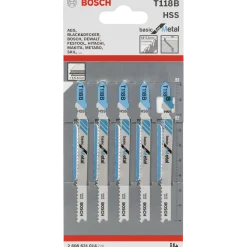 Bosch T 118 B stiksavklinge metal 92 mm 5 stk