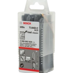 Bosch T 144 D-C stiksavklinge træ 100 mm 100 stk