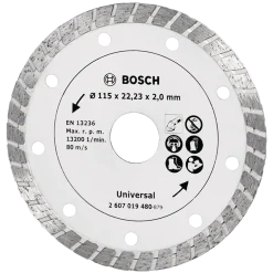 Bosch Turbo diamantskæreskive Ø115 mm
